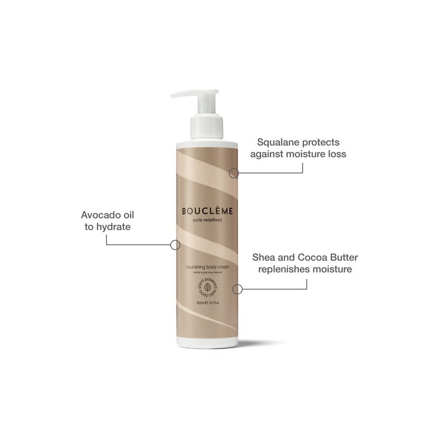 Boucleme, Garbanos Perkurtos, maitininantis, Kūno Kreminis, 300 ml – 2