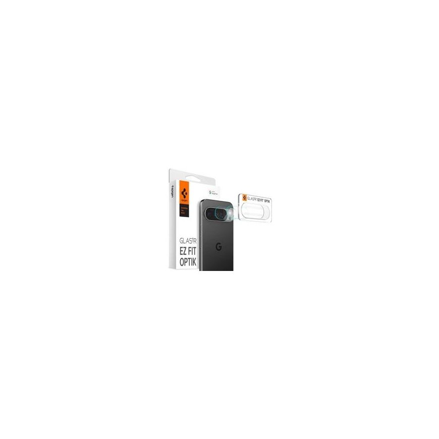 „Spigen Glass tR EZ Fit Optik“ 2 tk, kristallselge – „Google Pixel 10 Pro XL“
