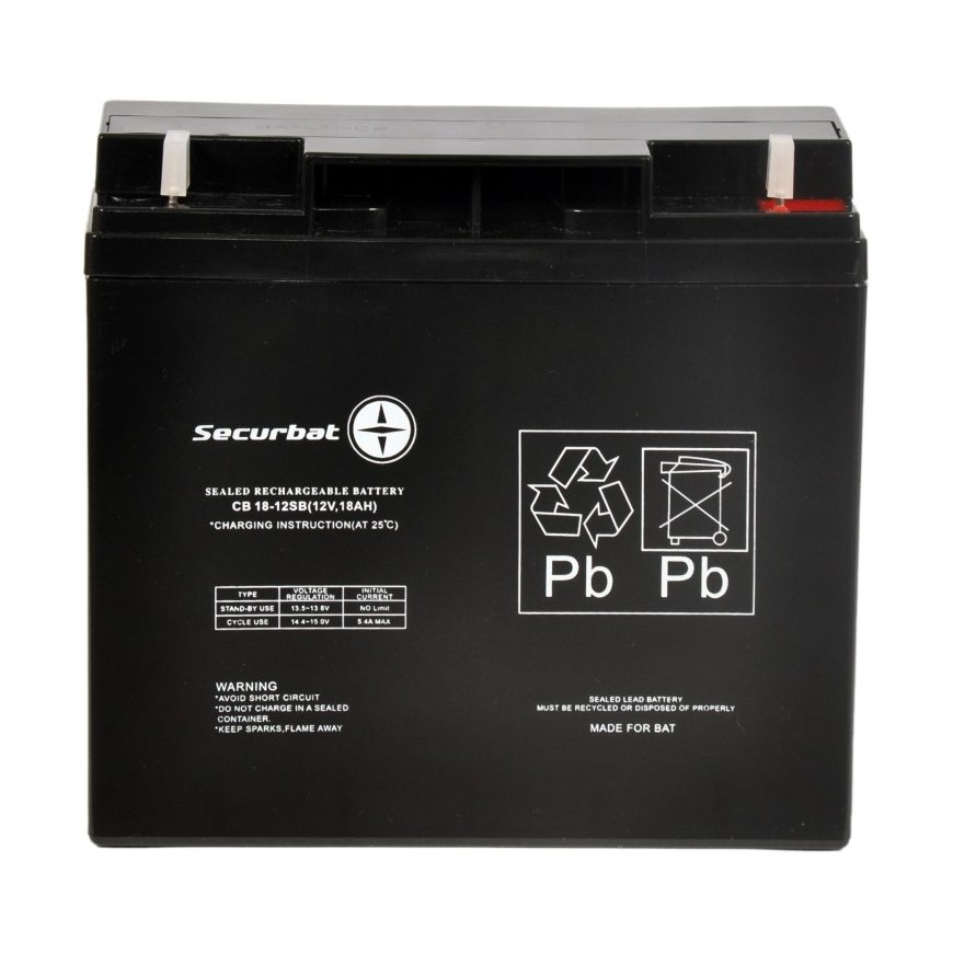 Powerbat Akumulators AGM SECURBAT 12V 18Ah