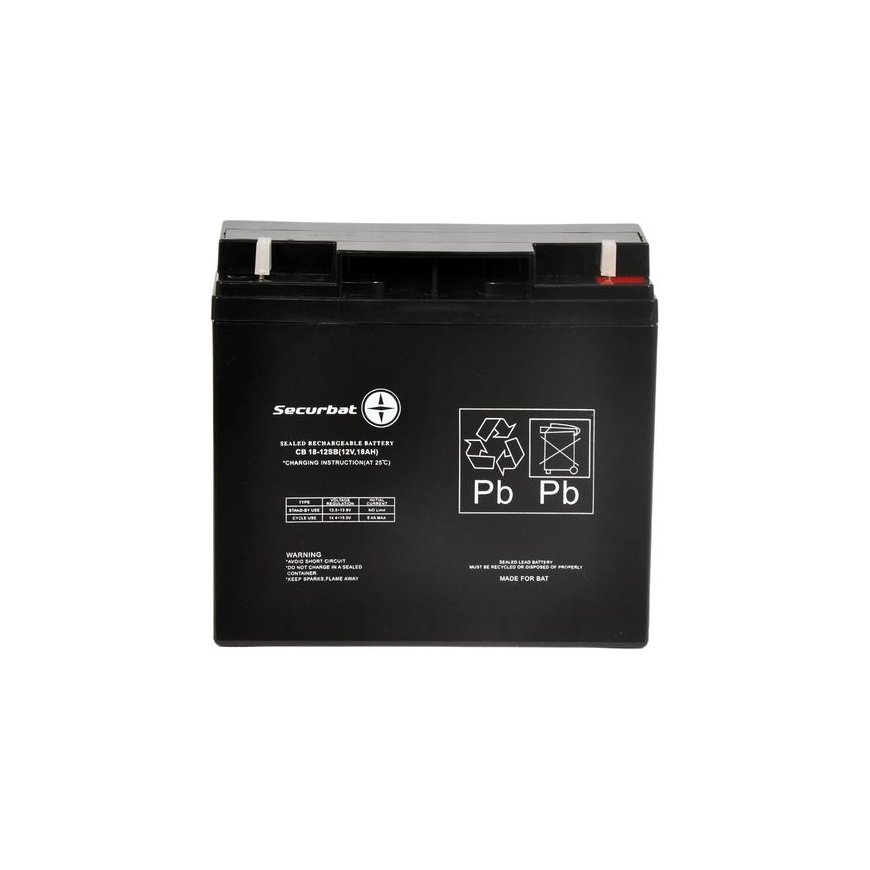 Powerbat AGM Battery SECURBAT 12V 18Ah – 2
