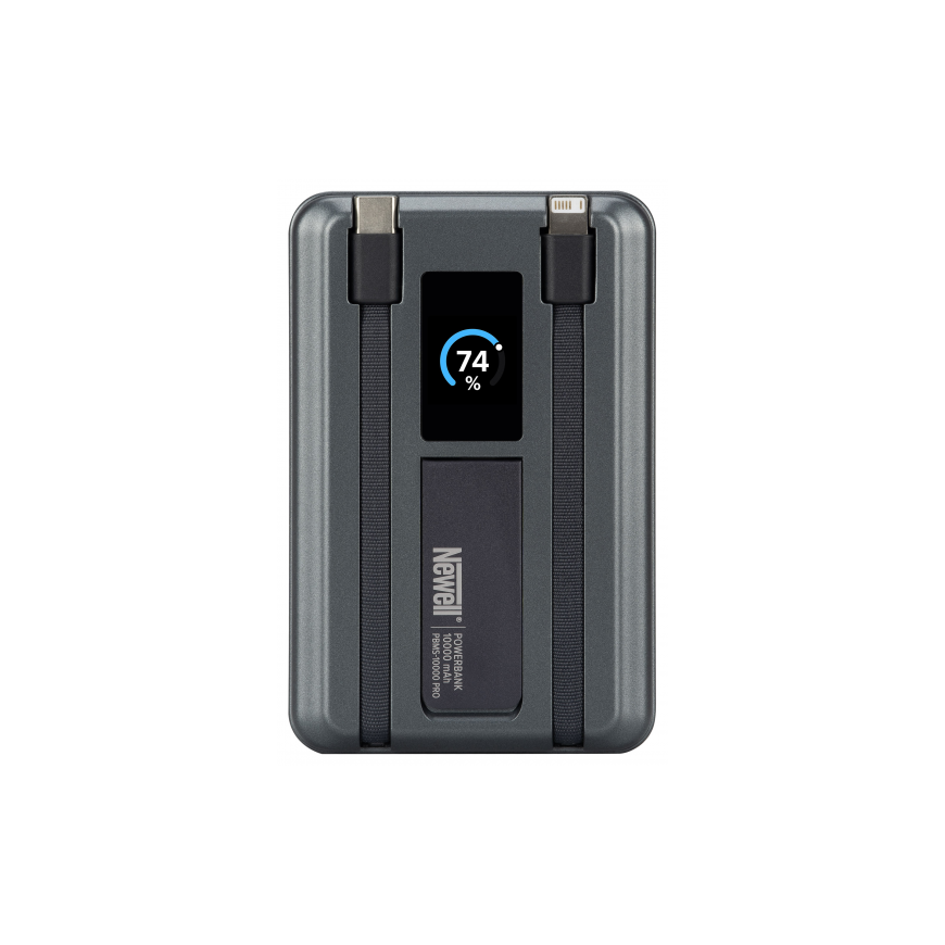 Newell MS-10000 Pro MagSafe Power Bank - 10000 mAh USB-C-Lightning - Punainen