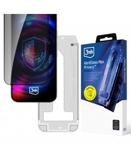 3MK HardGlass Max -yksityisyyden lasi applikaattorilla, suunniteltu Samsung Galaxy S24+/S25+:lle