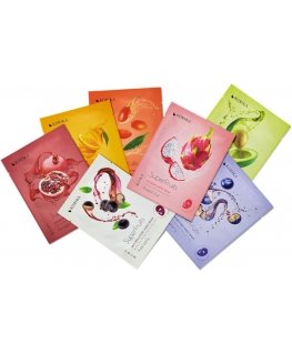 Набор масок для лица Korika Gift из суперфруктов 7 × 25 г