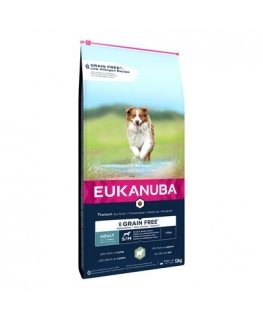 EUKANUBA Pienet/Keskikokoiset Aikuiset Lampaanliha & Riisi 12kg