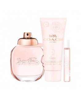 Set Coach: Lillelõhn, Eau De Parfum, Naistele, 90 ml + Lillelõhn, Eau De Parfum, Naistele, 7.5 ml + Lillelõhn, Kehakreem, Kogu k