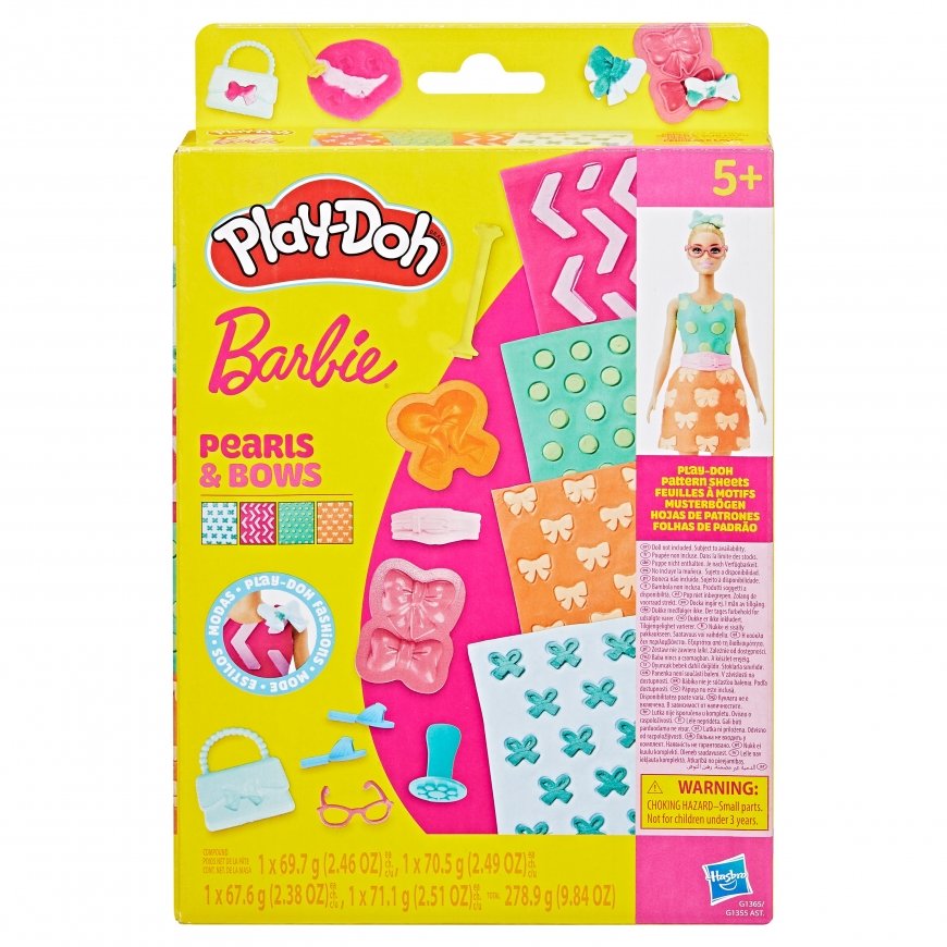 Hasbro PLAY-DOH Rotaļu kompkekts Barbie apģērba