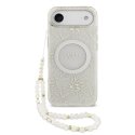 Guess IML Flowers Allover Strap MagSafe Case for iPhone 17 Pro W Guess IML Flowers Allover Strap MagSafe Case for iPhone 17 Pro W
