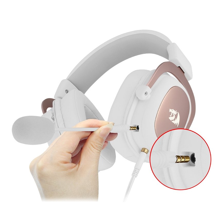 REDRAGON H510WR-RGB headphones/headset Wired White – 4