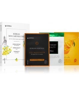 Korika Brightening Sheet Masks Set
