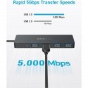 Anker Ultra Slim USB tüüp-C 5000 Mbit/s Must