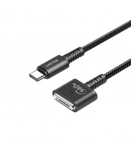 UNITEK C14121BK-1M power cable Black MagSafe 3 USB C