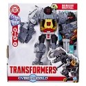 TRANSFORMERS Cyberworld - Hahmo Chomp & Battle Grimlock, 25 cm TRANSFORMERS Cyberworld - Hahmo Chomp & Battle Grimlock, 25 cm