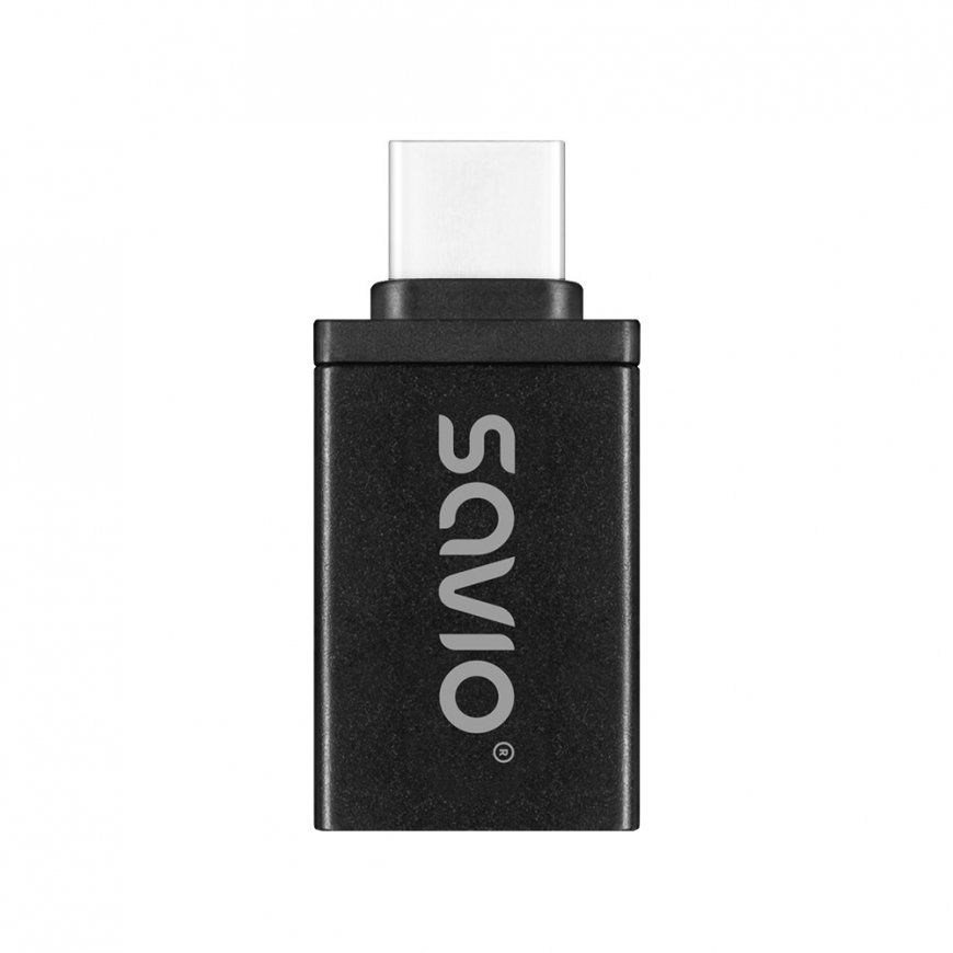 Savio AK-80 video cable adapter 0 m USB Type-A USB Type-C Black