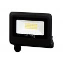 Ulkovalaisin LED 20W neutraalin valkoinen 230Vac, 2000lm, IP65, musta, PHOTON, LED LINE