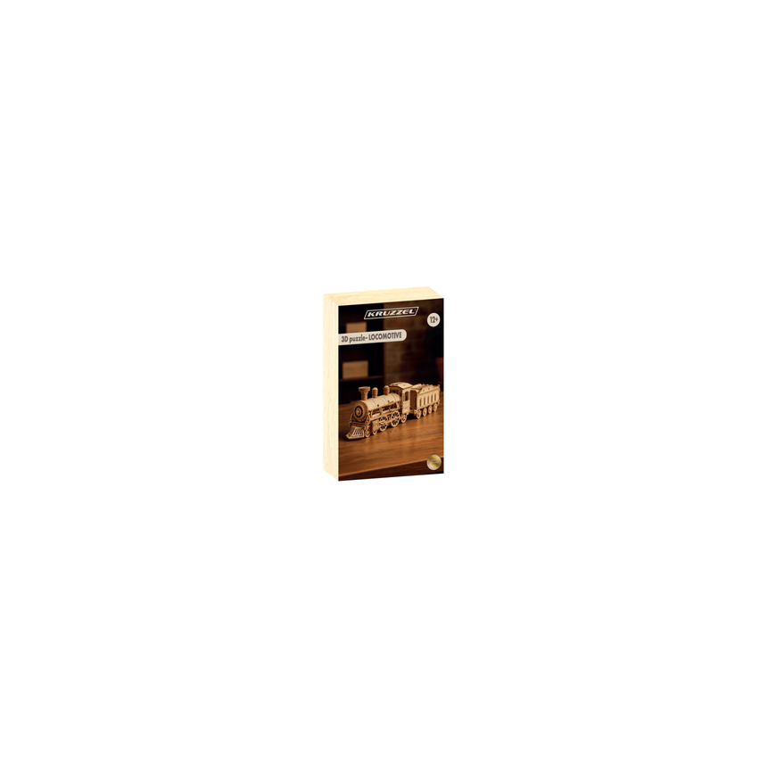Dēļoņa 3D Puzzle - Kruzzel Lokomotīve 26515