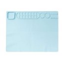 ATL Silicone Painting Mat 40x60 cm with 10 Brushes