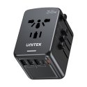UNITEK P1121ABK01 power plug adapter Universal Black