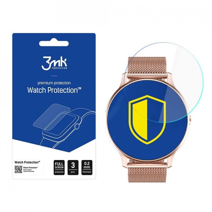 3Mk „Amazfit Bip 6“ – 3 mk laikrodžio apsaugos ARC – 2