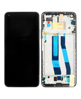 LCD ekranas + Jutiklinis įrenginys + Priekinis dangtis Xiaomi Mi 11 Lite 4G