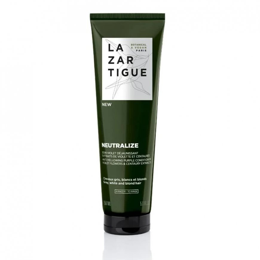 Lazartigue, Neutralisoiva, Hiustenhoitoaine, Geltonan sävyjen neutraloimiseen, 150 ml