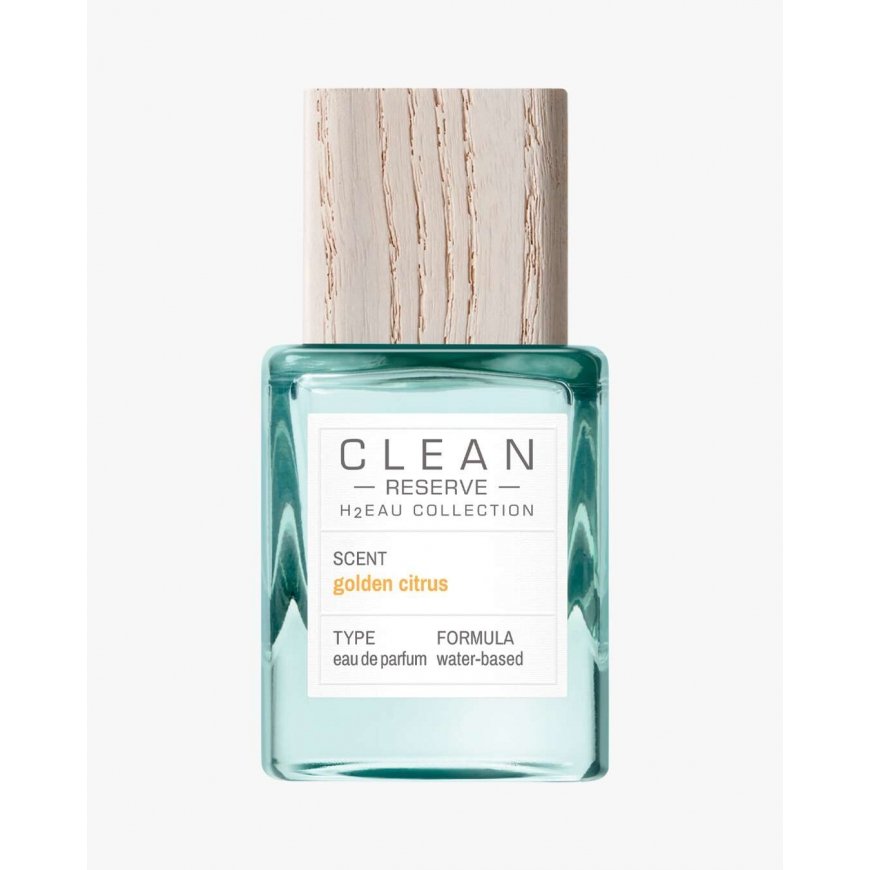 Clean, H2Eau Golden Citrus, Eau De Parfum, Unisex, 30 ml