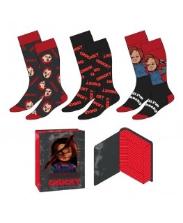 Travel CERDÁ Chucky pack 3 adult socks