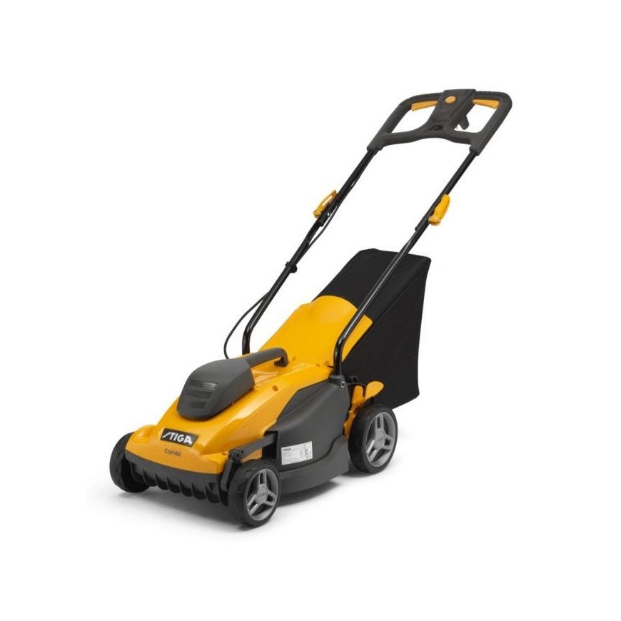 Stiga Combi 336c Lükatav muruniiduk Vahelduvvool Must, Kollane – 2