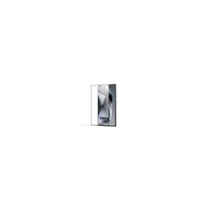 3MK HardGlass Max Privacy on Apple iPhone Air'ile mõeldud rakendusega. – 2