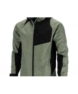 Lahti Pro Softshell Jacket with hood, green-black, size 'm', ce, lahti