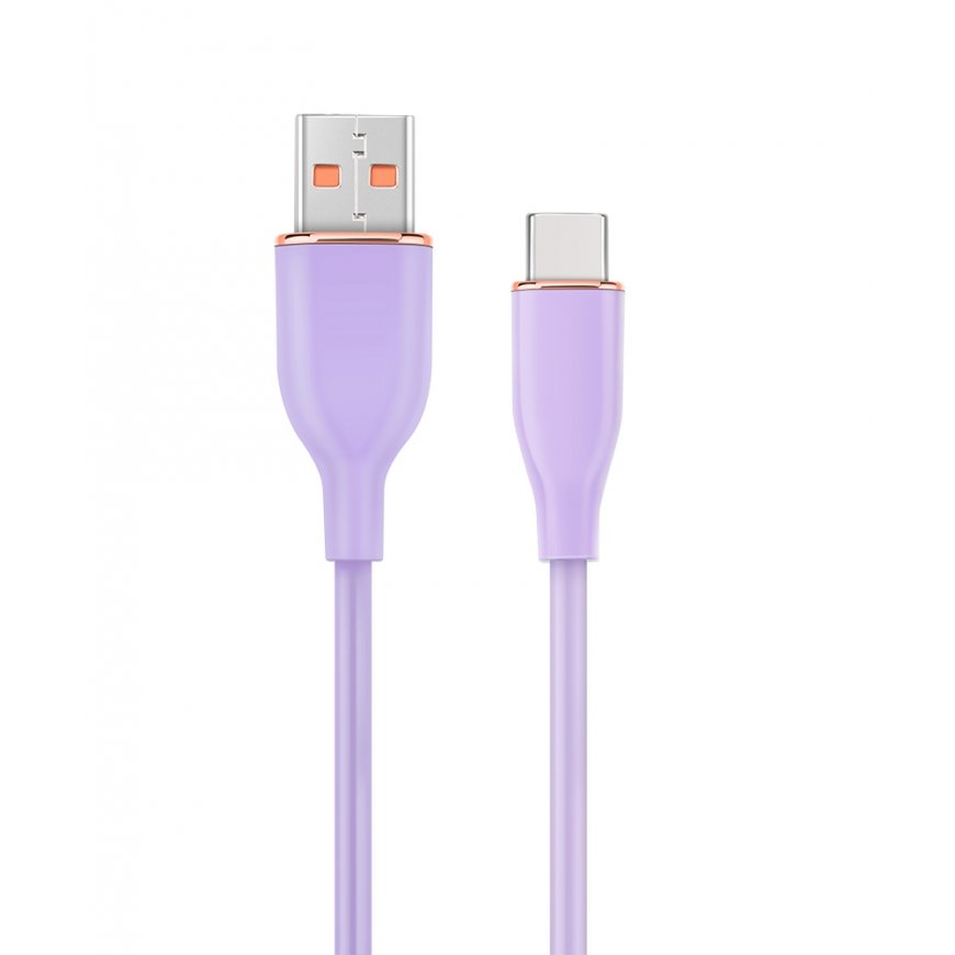 Gembird CC-USB2S-AMCM-1.5M-P USB-kaapeli USB 2.0 1,5 m USB A USB C Purppura