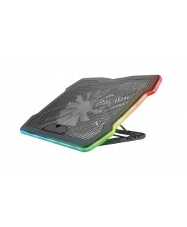 Trust GXT 1126 Aura laptop cooling pad 43.2 cm (17") 700 RPM Black