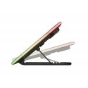 Trust GXT 1126 Aura подставка с охлаждением для ноутбука 43,2 cm (17") 700 RPM Черный Trust GXT 1126 Aura подставка с охлаждением для ноутбука 43,2 cm (17") 700 RPM Черный