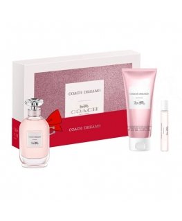 Set Coach: Dreams, Eau De Parfum, naistele, 90 ml + Dreams, Eau De Parfum, naistele, 10 ml + Dreams, kehakreem, kogu keha jaoks,