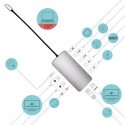 i-tec Metal C31NANODOCKPROPD док-станция для ноутбука Проводная USB 3.2 Gen 1 (3.1 Gen 1) Type-C Сер i-tec Metal C31NANODOCKPROPD док-станция для ноутбука Проводная USB 3.2 Gen 1 (3.1 Gen 1) Type-C Сер