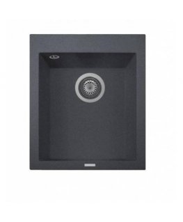 Stone mass sink Plados-Telma CUBE ON4110 14MQ Concrete gray color
