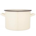 Altom Design Pot 7.5L, 24cm x 17cm, cream Altom Design Pot 7.5L, 24cm x 17cm, cream