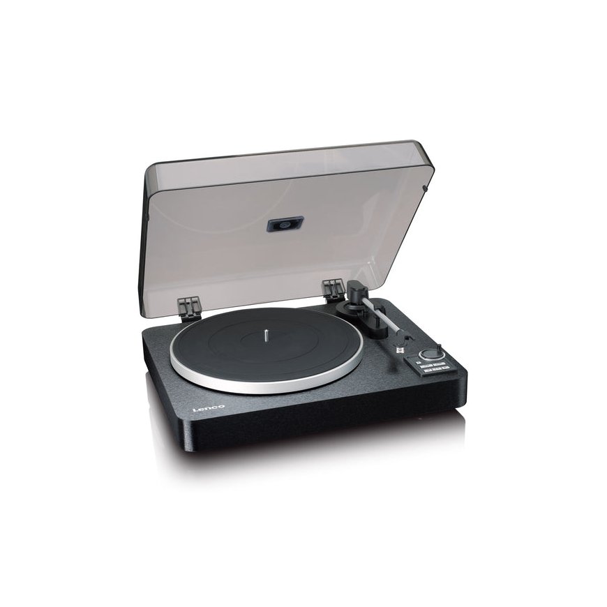 Lenco LBTA-165BK audio turntable Belt-drive audio turntable Black Automatic – 3
