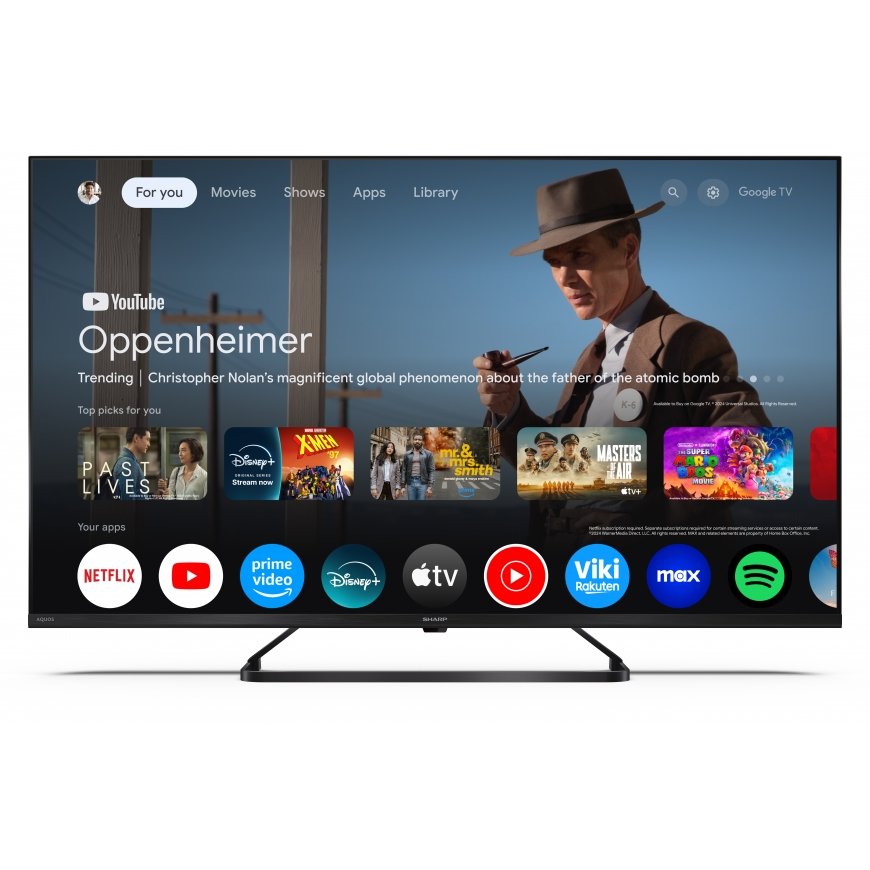Sharp | 43HP6265E | 43 | Älykäs TV | Google TV | UHD | – 4