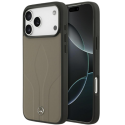 Mercedes ādas maciņš The Move MagSafe, kas paredzēts Apple iPhone 17 Pro Max taupe krāsā Mercedes ādas maciņš The Move MagSafe, kas paredzēts Apple iPhone 17 Pro Max taupe krāsā