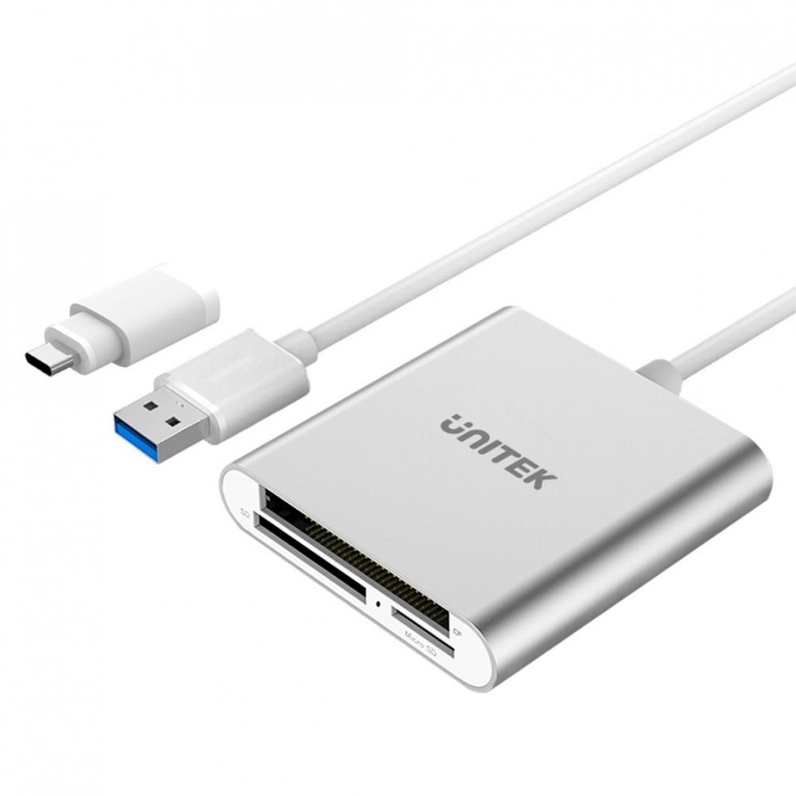 UNITEK Y-9313D karšu lasītājs USB 3