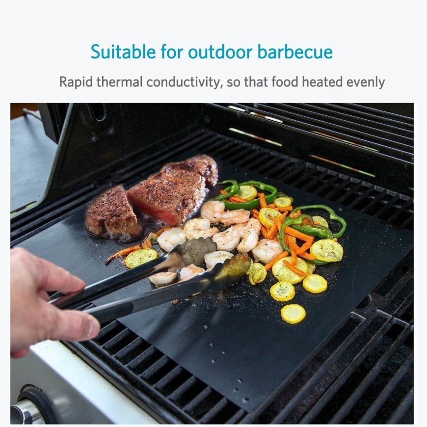 GrillPapa BBQ Teflon küpsetusmatid 40×33cm korduvkasutatav mitte – 4