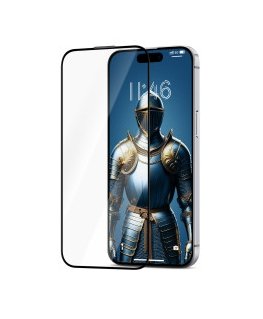 Защитное стекло 3MK HardGlass Max с аппликатором предназначено для Apple iPhone 16 Pro/17