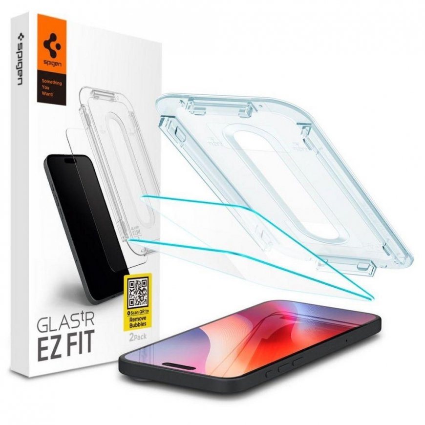 Apsauginis stiklas 3MK HardGlass Max su aplikatoriumi skirtas Apple iPhone 16 Pro/17 – 2