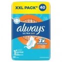 Always Ultra Normal Plus sanitary pads, S1, 40 pcs.