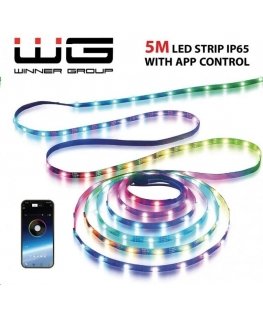 Winner Group WG - LED-nauha WG2, 5 metriä, sovelluksella, IP 65
