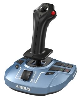 Thrustmaster TCA Sidestick X Airbus Edition Must, Hall USB Juhtkang Analoog PC, Xbox