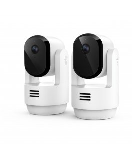 Arlo Essential 3 2K Pan-Tilt-Zoom Indoor Security Camera, 2-cam