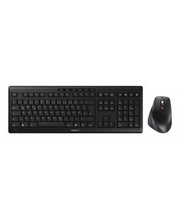CHERRY JD-8550DE-2 klaviatūra Pelė įskaityta Namams / biurui Radijo dažnio belaidė QWERTZ Vokiečių Juoda