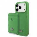 Чехол Lacoste Iconic Petit Pique MagSafe + кошелек для iPhone 17 P