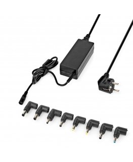 Nedis NBAU65110BK virta-adapteri ja vaihtosuuntaaja Sisätila 65 W musta
